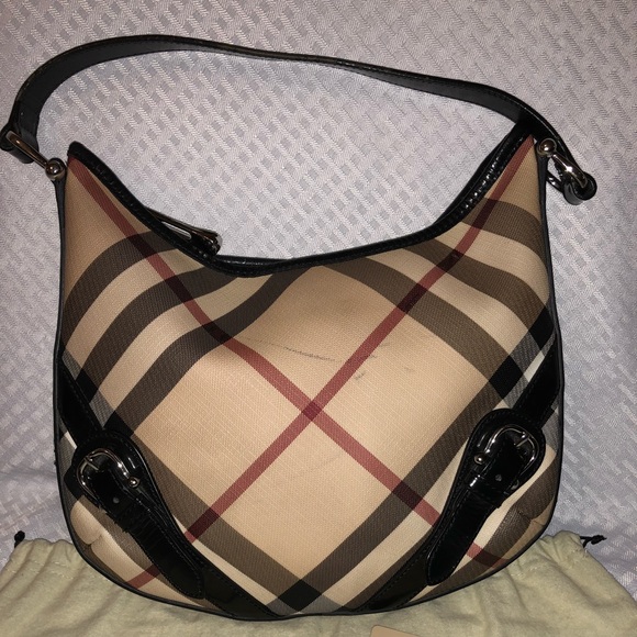 Burberry Handbags - 1.Burberry Larkin Super Novacheck Hobo